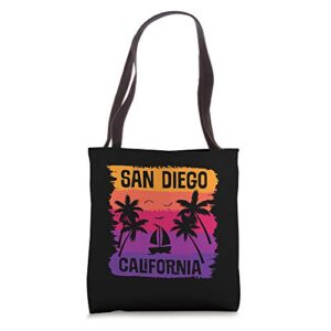 san diego california vacation souvenir gift tote bag