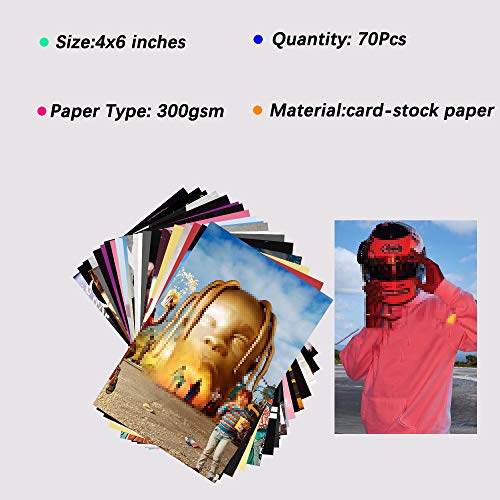 Btaidi 110 Pcs Album Cover Aesthetic Pictures Wall Collage Kit, Album Style Photo Collection Collage Dorm Decor, 70 Album Cover Posters 40 Music Stickers , 4x6 inch Album Cover Poster for Room Bedroom Aesthetic