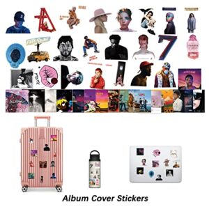 Btaidi 110 Pcs Album Cover Aesthetic Pictures Wall Collage Kit, Album Style Photo Collection Collage Dorm Decor, 70 Album Cover Posters 40 Music Stickers , 4x6 inch Album Cover Poster for Room Bedroom Aesthetic