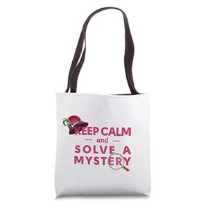 june’s journey keep calm tote bag in pink tote bag
