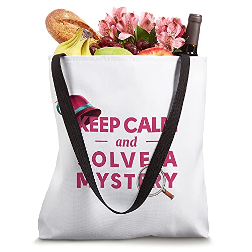 June's Journey Keep Calm Tote Bag in Pink Tote Bag