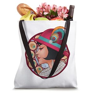 June's Journey Art Nouveau Tote Bag Tote Bag