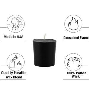 CandleNScent Black Magic Votive Candles | Scented - 15 Hour Burn Time - Made in USA (Pack of 6)