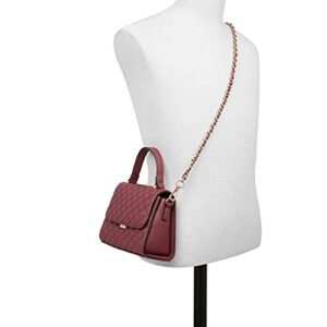 ALDO Women's Kibara Top Handle Bag, Bordo