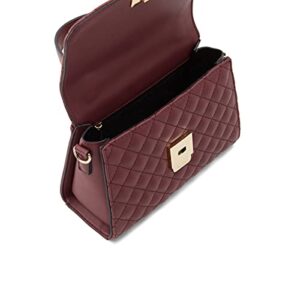 ALDO Women's Kibara Top Handle Bag, Bordo