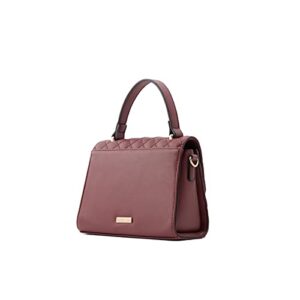 ALDO Women's Kibara Top Handle Bag, Bordo