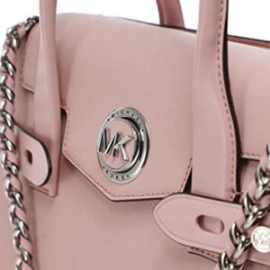 Michael Kors Women's Carmen Small Saffiano Leather Belted Satchel Pink One Size