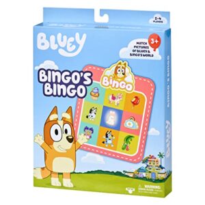 bluey – bingo’s bingo card game – fun matching game where you match images (13034)