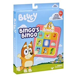 Bluey - Bingo's Bingo Card Game - Fun Matching Game Where You Match Images (13034)