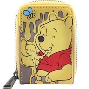 loungefly winnie the pooh 95th anniversary accordion wallet