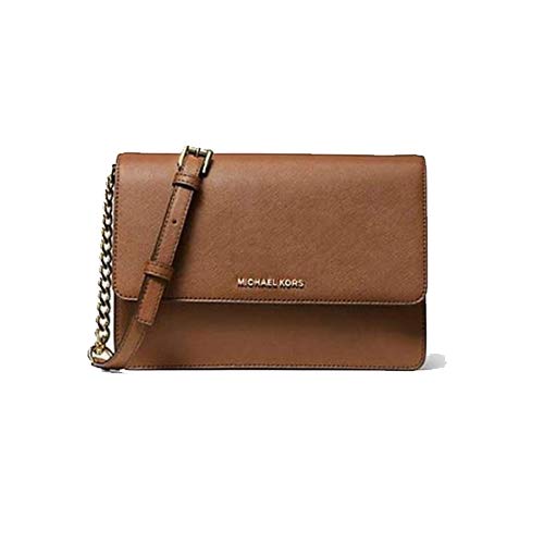 Daniela Large Saffiano Leather Crossbody Bag