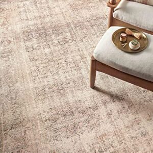 Amber Lewis x Loloi Georgie Collection GER-02 Ocean / Sand 7'-6" x 9'-6" Area Rug