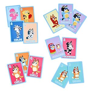 Bluey 5-in-1 Card Game Set - Includes 53 Jumbo Cards