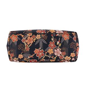 Signare Tapestry Hobo Shoulder bag slough purse for Women with Ume Sakura Japanese Style