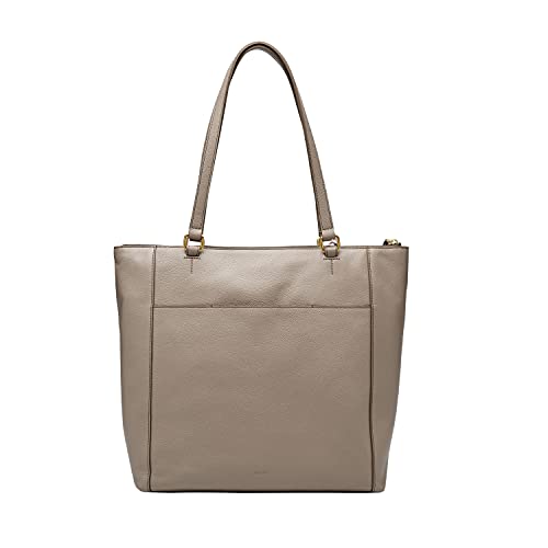 Fossil Women's Tara Leather Shopper Tote Purse Handbag