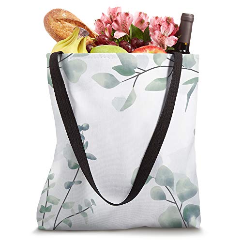 Eucalyptus Leaves Design for a Eucalyptus Lover Tote Bag