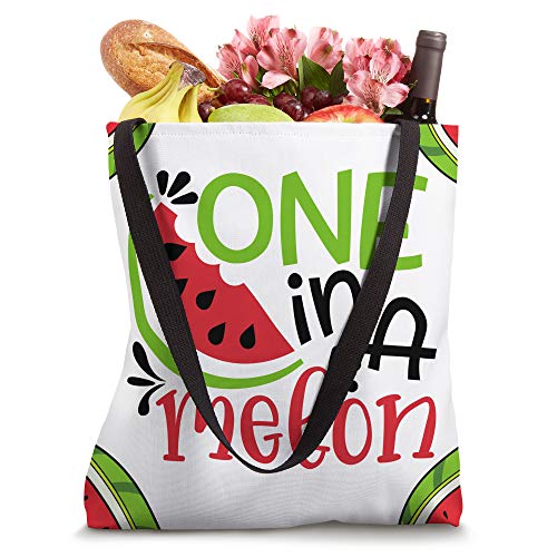 ONE IN A MELON ADORABLE CUTE FUN SUMMER WATERMELON GIFT Tote Bag