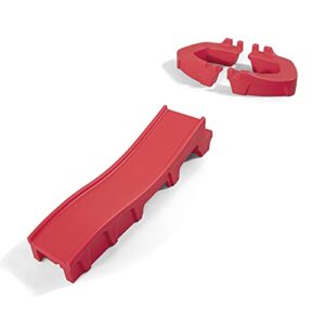 step2 farther & faster coaster track expansion pack, first edition, red