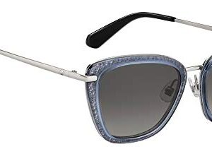 Kate Spade New York Women's Thelma/G/S Polarized Cat Eye Sunglasses, Grey, 53mm, 18mm