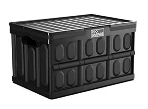 closetmaid progarage 12 quart utility storage tote container, black
