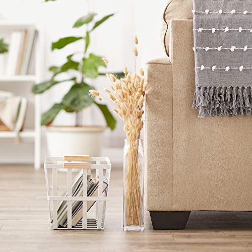 DII Urban Metal Basket Contemporary Storage Container, White, Basket Set, 3 Piece