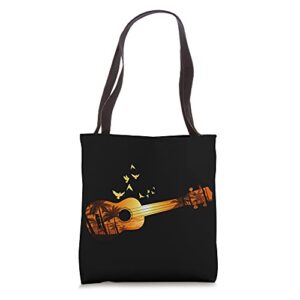 uke ukulele guitar – musician guitarist ukulele tote bag