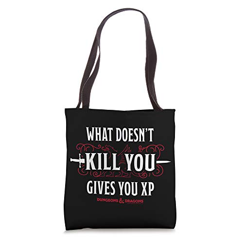 Dungeons & Dragons What Doesn't Kill You Gives You XP Tote Bag