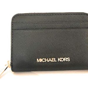 Michael Kors Jet Wallet Set Black Leather 12 x 8 x 2.5 cm