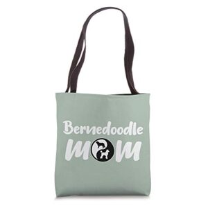 Bernedoodle Mom Shirt Pet Owners Lovers Mum Bernedoodle Dog Tote Bag