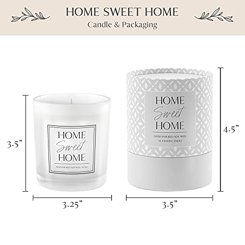 Home Sweet Home Candle | Housewarming Gift with Gift-Ready Packaging | House Warming Presents for New Home | New Home Gifts for Home | Housewarming Gifts for Women | New Home Gifts | New Home Candle