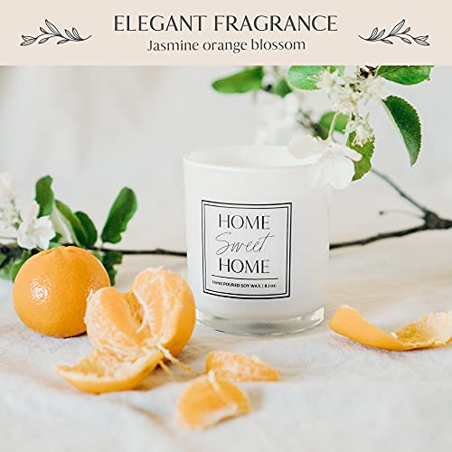 Home Sweet Home Candle | Housewarming Gift with Gift-Ready Packaging | House Warming Presents for New Home | New Home Gifts for Home | Housewarming Gifts for Women | New Home Gifts | New Home Candle