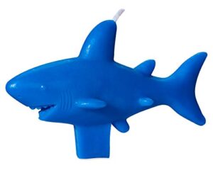 papyrus birthday candle topper, shark (1-count)