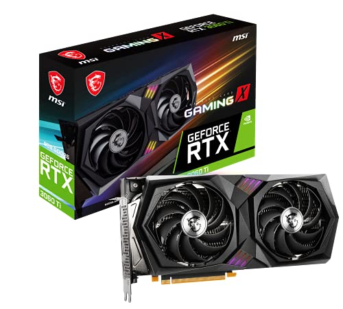 MSI Gaming GeForce RTX 3060 Ti LHR 8GB GDRR6 256-Bit HDMI/DP Nvlink Torx Fan 4 RGB Ampere Architecture OC Graphics Card