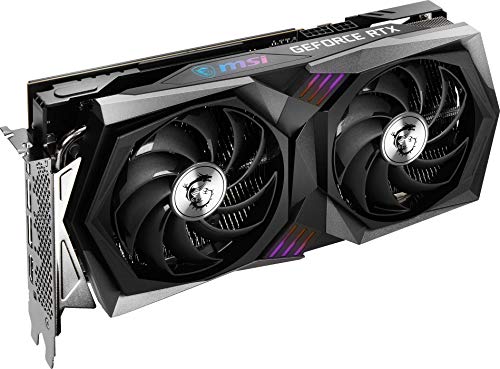 MSI Gaming GeForce RTX 3060 Ti LHR 8GB GDRR6 256-Bit HDMI/DP Nvlink Torx Fan 4 RGB Ampere Architecture OC Graphics Card