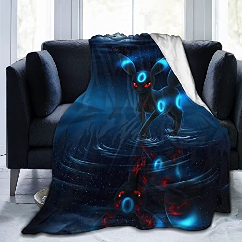 Interesting Flannel Fleece Blanket for Beding Cozy Plush Throw Lightweight Decorative Air Conditioner Towel Couch Sofa Chair Office Travelling Camping Gift 80InchX60Inch, Black