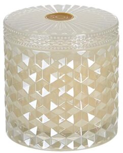 soi company soi 15 oz. prosecco jar one size scented-candles, white