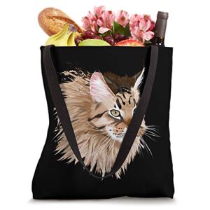 Maine Coon Cat Tote Bag