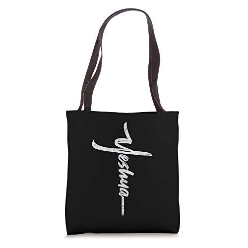 Yeshua Cross Hebrew Name of Jesus Christian Worship Tote Bag