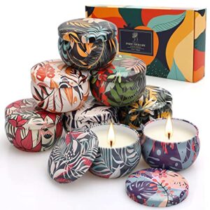 8 Pack Scented Candles Gifts for Women, Candles for Home Scented Gifts Set for Women, Small Soy Aromatherapy Candle Sets, Women Gifts for Mothers Day Birthday Holiday Gifts for Girls…