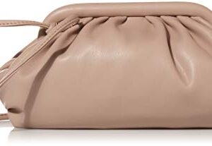 Steve Madden womens Steve Madden NIKKI Clutch Crossbody, Taupe, One Size US