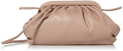 Steve Madden womens Steve Madden NIKKI Clutch Crossbody, Taupe, One Size US