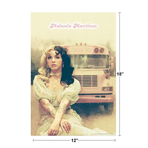 Melanie Martinez Pink School Bus Crybaby Detention K-12 Album Music Songs Merch Merchandise Photo Photograph Cover Cool Wall Decor Art Print Poster 12x18