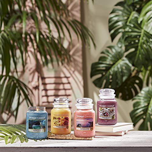 Yankee Candle Scented Candle | Scented Candle | Ctropical Starfruit Large Jar Candle | Burn Time: Up to 150 Hours