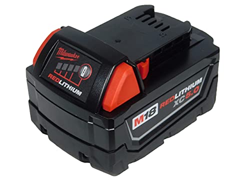 Milwaukee 48-11-1850 2 Pack M18 18V Lithium-Ion Battery 48-11-1852