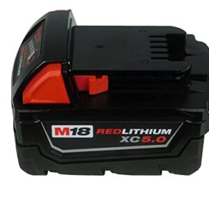 Milwaukee 48-11-1850 2 Pack M18 18V Lithium-Ion Battery 48-11-1852