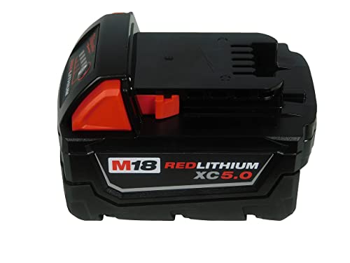 Milwaukee 48-11-1850 2 Pack M18 18V Lithium-Ion Battery 48-11-1852