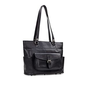 Patricia Nash | Bolsena Tote Purse for Women | Leather Tote Bag for Women, Black