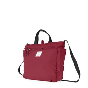 Hellolulu JOLIE Double Sided 2 Way Shoulder Tote Bag, Sweet Rouge/Ruby Red