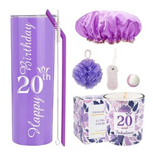 20th birthday tumbler, 20th birthday gifts for girl, 20 birthday gifts, gifts for 20th birthday girl, 20th birthday decorations, happy 20th birthday gift, 20th birthday party supplies
