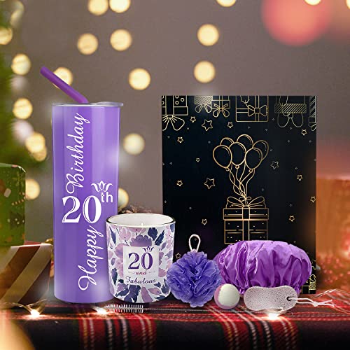 20th Birthday Tumbler, 20th Birthday Gifts for Girl, 20 Birthday Gifts, Gifts for 20th Birthday Girl, 20th Birthday Decorations, Happy 20th Birthday Gift, 20th Birthday Party Supplies